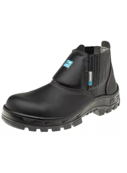 BOTA C/ ELASTICO BICO COMPOSITE PLUS PRETO - MARLUVAS - CA: 34549