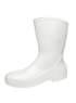 BOTA GALOCHA BRANCO CANO MÉDIO S/ FORRO S/ BICO PVC SOLA PVC - MARLUVAS/VULCAFLEX - CA: 42291 Tamanho:45