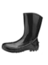 BOTA GALOCHA PRETO CANO MÉDIO S/ FORRO S/ BICO PVC SOLA PVC - MARLUVAS/VULCAFLEX - CA: 42291 Tamanho:45