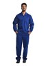 Camisa Profissional Mangas Longas Gola Italiana C/Elástico Nos Punhos Azul Royal